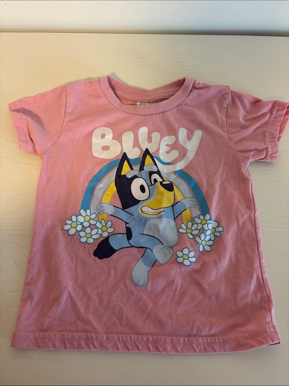 Bluey Pink Graphic Short Sleeve Tee by Bluey